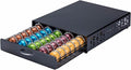 ZCDCP Nespresso Pod Holder Vertuo pod Storage Drawer Black Metal Coffee Pod by ZCDCP