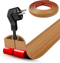 Floor Cord Cover Self Adhesive Cord Hider, 10FT Cable Management, Extension by DBHXXMB-HH