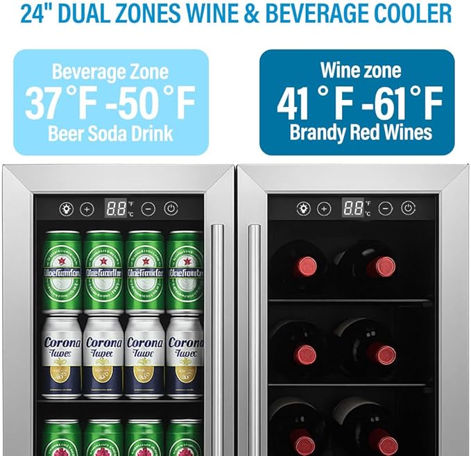Compact 176 Can/5.3 Cubic Foot Beverage Fridge - Image 2