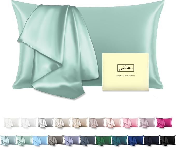 Natural Mulberry Silk Pillowcase by Suatien