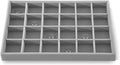 Stackable Jewelry Organizer Trays, Velvet Drawer Jewelry Organizer, Premium by Yinbeini