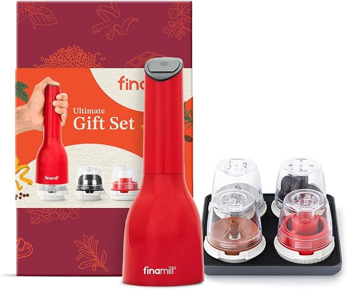 FinaMill Ultimate Gift Set – Battery Operated Spice Mill - Image 9