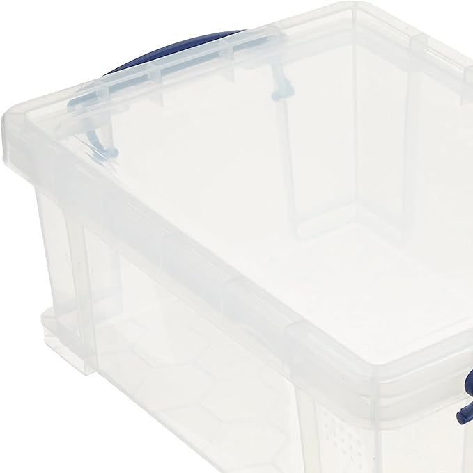 Really Useful Box Stackable 9 Liter Plastic Storage Container Bin - Image 4