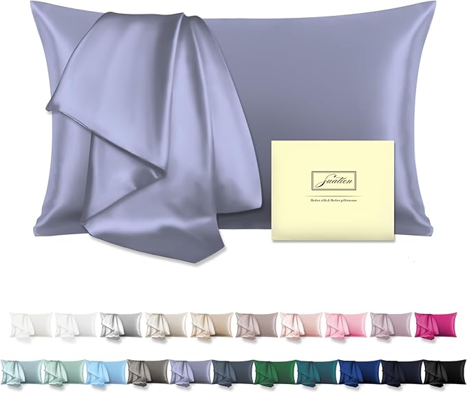 Natural Mulberry Silk Pillowcase by Suatien