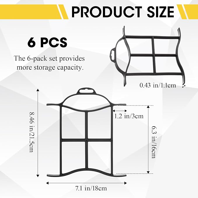 Ripeng 6 Pcs Extension Cord Storage Reel, Portable Cord Holder - Image 3