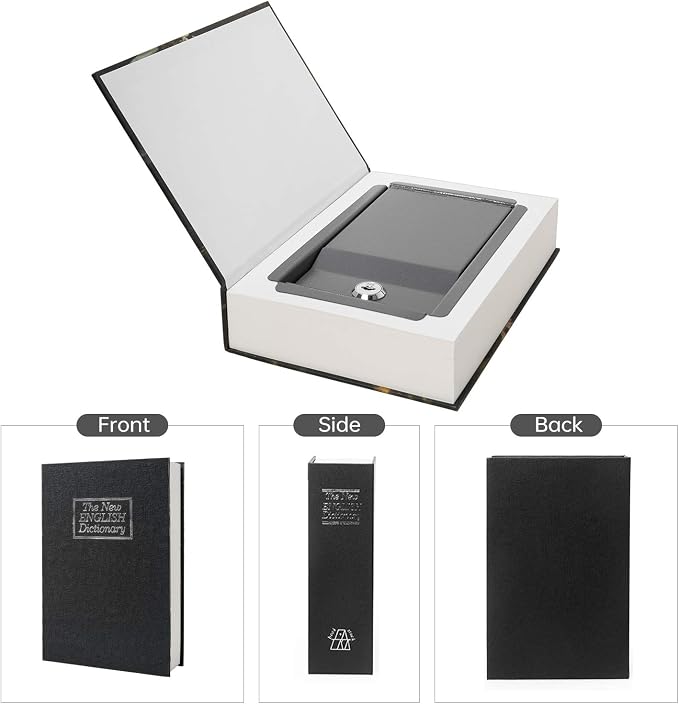 Real Paper Transfer Book Safe, Hollow - Image 2
