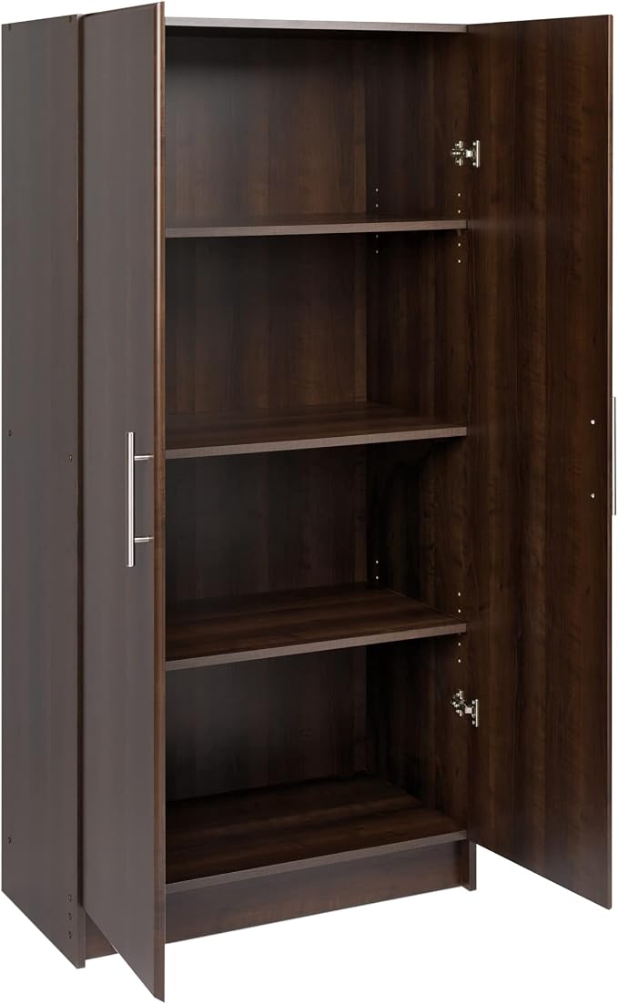 Prepac Elite Tall Garage Storage Cabinet & Pantry Storage Cupboard, 2-Door - Image 9