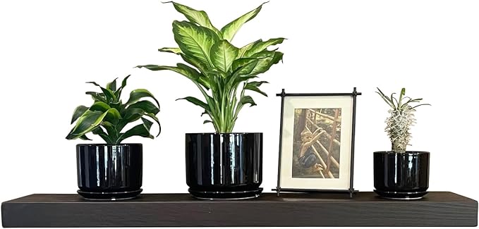 joelsantiques 36 Inch Wooden Floating Shelves by JoelsAntiques