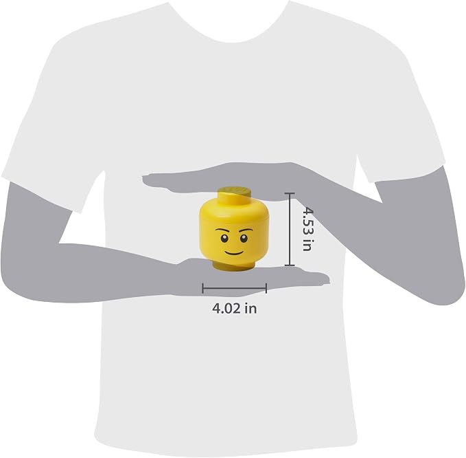 Room Copenhagen, Lego Storage Heads Stackable Storage Container - Image 3