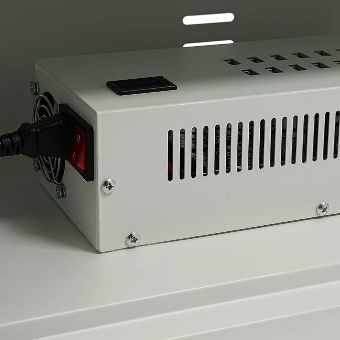 20-Slot Cell Phone Charging Station Cabinet - Image 7