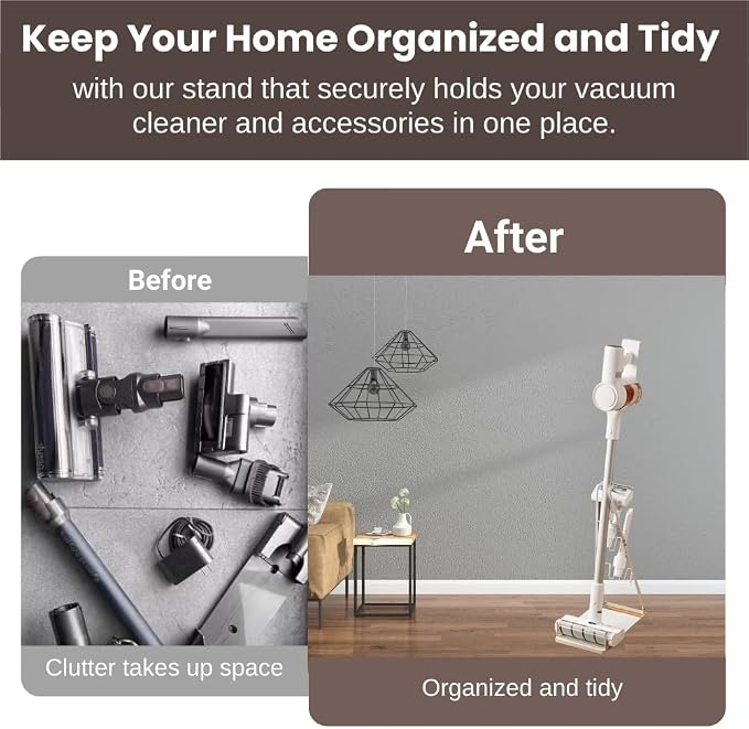 Universal Vacuum Stand, Storage-Stand-Docking-Station-Holder, Stable Metal - Image 7