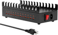 300W Charging Station for Multiple Devices, ALI SEA 24 Port USB C Fast Charging by ALISEA