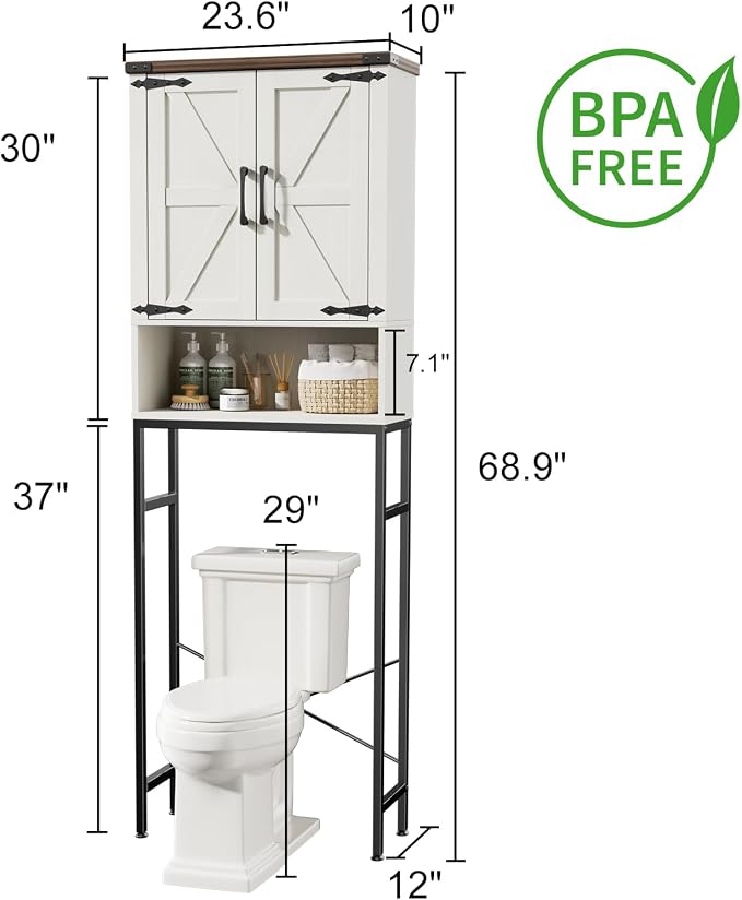 Over The Toilet Storage Cabinet - Image 2