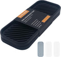 Silicone Organizer Tray, Soap and Sponge Holder for Kitchen Sink