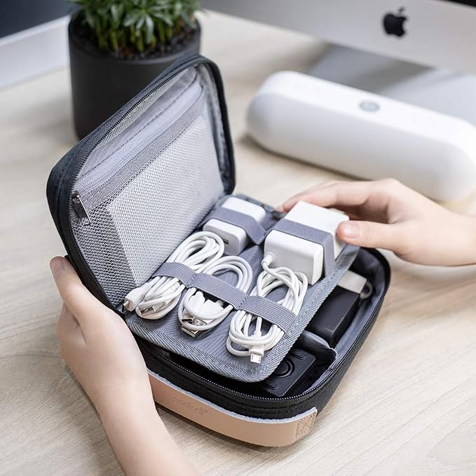 pack all Electronic Organizer, Cable Organizer Bag, Cord Travel Organizer - Image 5