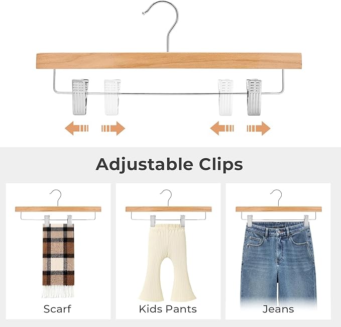 HOUSE DAY Wooden Pants Hangers - Image 7