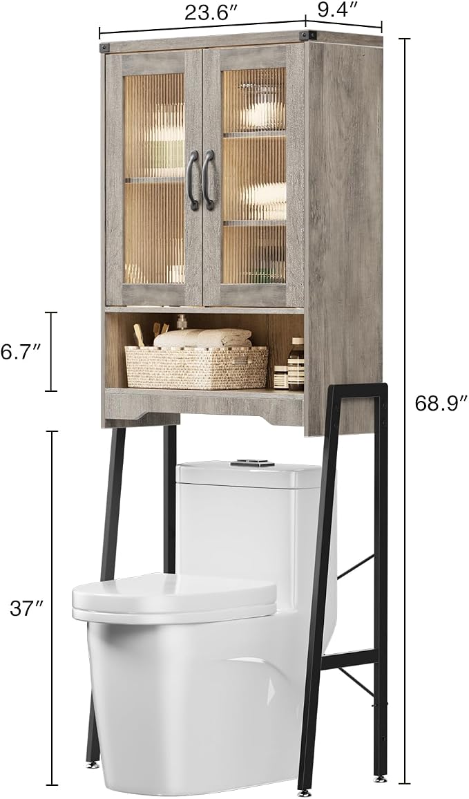 Over The Toilet Storage Cabinet - Image 2