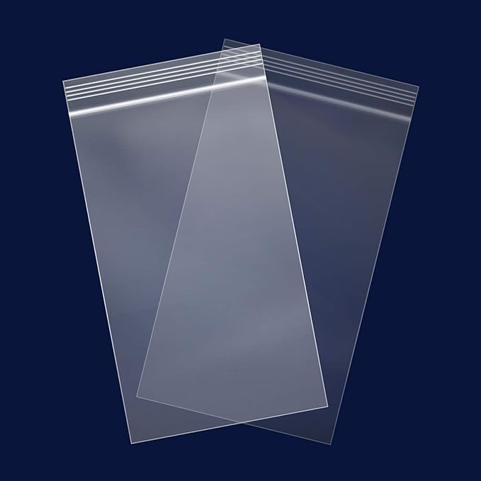 iMailer - 500 Count - 6" x 9" Clear Reclosable Zip Plastic Poly Bags 2 Mil by iMailer