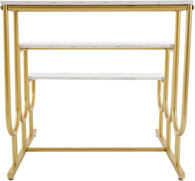 Metal Shoe Handbag Display Stand, 3 Tier Heavy Duty Display Riser Shelf - Image 4