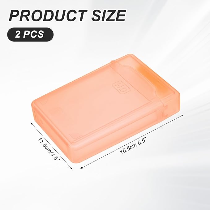 PATIKIL 6.5" x 4.5" Hard Drive Disk Case - Image 2
