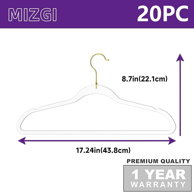 Premium Clear Invisible Acrylic Hangers, 20 Pack Ultra Slim & Space Saving Suit - Image 6