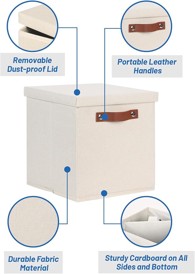 Temary Fabric Storage Bins - Image 4