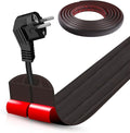 Floor Cord Cover Self Adhesive Cord Hider, 10FT Cable Management, Extension by DBHXXMB-HH