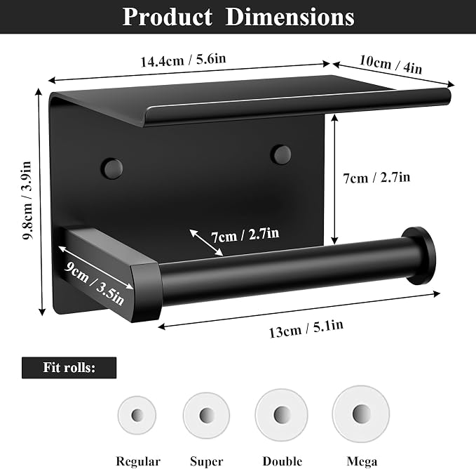 Tindbea Toilet Paper Holder - Image 3