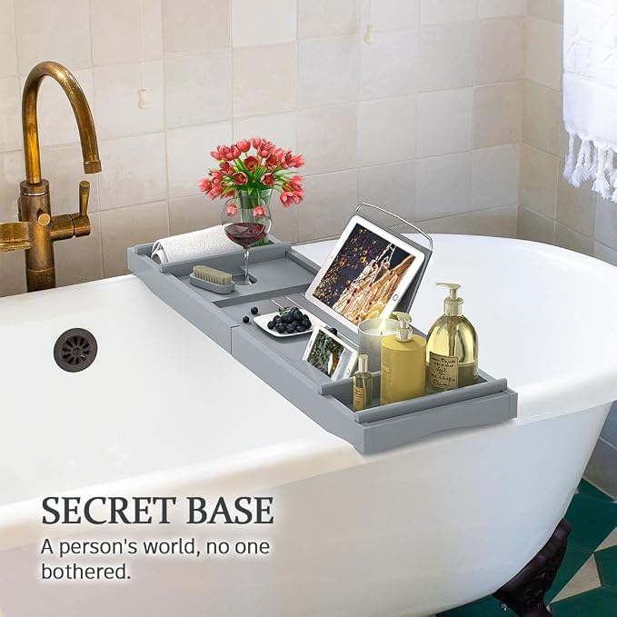 Bath Caddy Tray for Bathtub - Image 2
