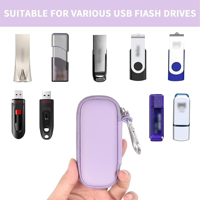 USB Flash Drive Case, SD Card Holder Compatible - Image 2