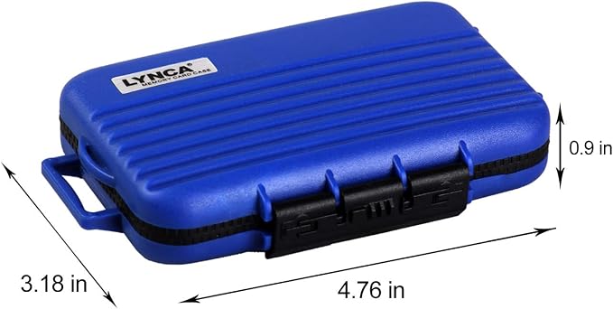 LYNCA 24 Slots Camera Memory Card Case Holder Water-Resistant Anti-Shock SD - Image 2