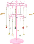 MODOWEY Rotating Necklace Holder Organizer Display Stand by MODOWEY