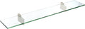 Spancraft Glass R-4.75x36-Brushed Steel Raven Glass Shelf, Brushed Steel by Spancraft