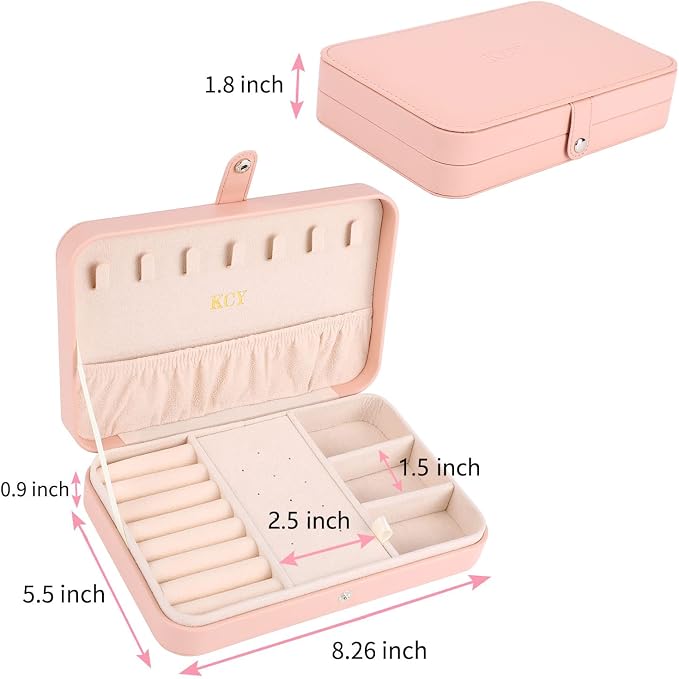 KCY Travel Jewelry Organizer Box - Image 4