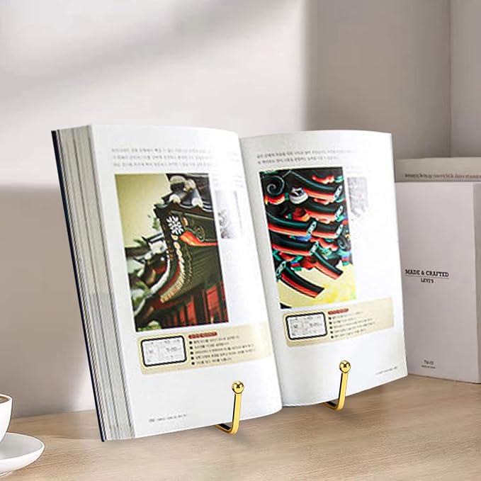 Kruodop 6 Inch Plate Stands for Display, 5 Pack Plate Holder Display Stand - Image 5