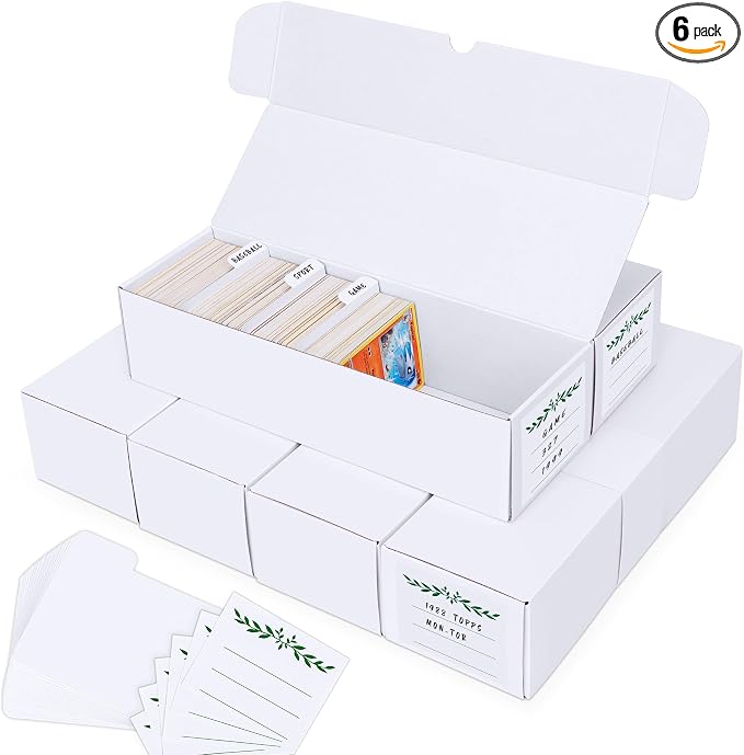 Trading Card Storage Box, card organizer box by Joyoumess