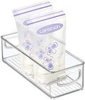 mDesign Small Plastic Nursery Storage Container Bins by mDesign