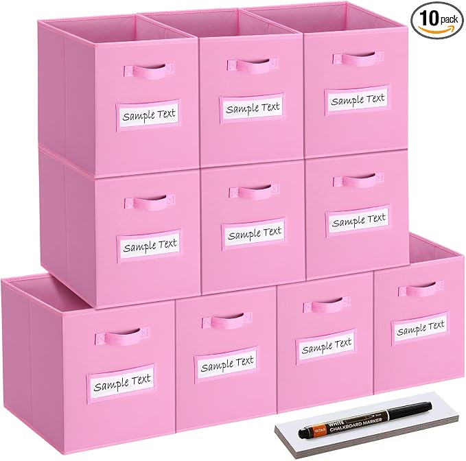 artsdi 11x11 storage cube bins Foldable Fabric storage cubes by Artsdi