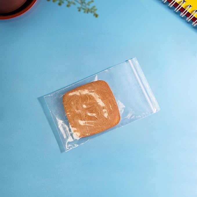 iMailer - 100 Pcs- 4" x 6" Clear Small Zip Bag - Reclosable Zip Plastic Poly - Image 4