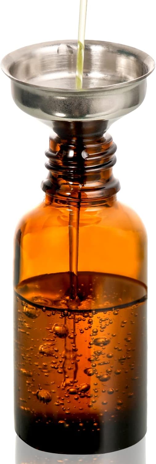 4 Pack, 1 oz Thick Dark Amber Glass Dropper Bottles - 30ml Tincture Bottles - Image 6
