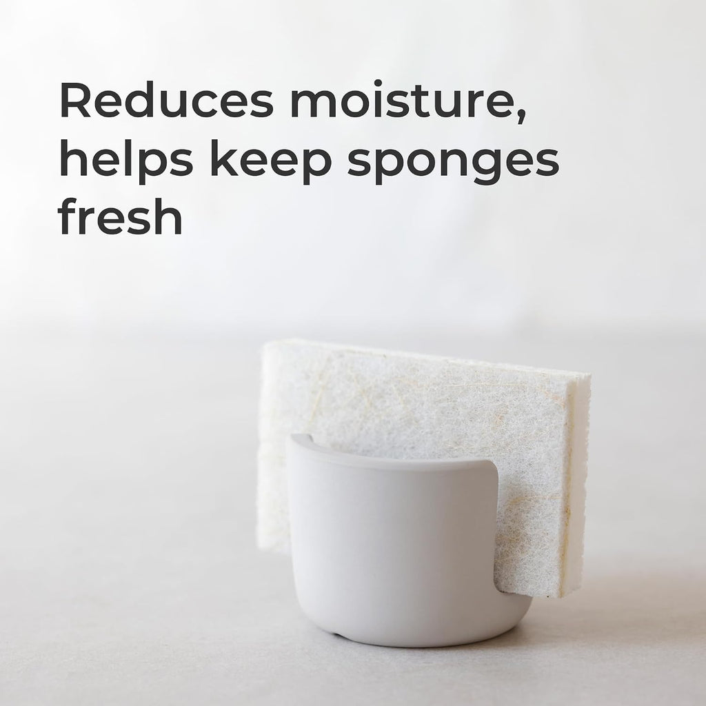 Diatomaceous Earth Sponge Holder - Drying Rack, Absorbent Stone