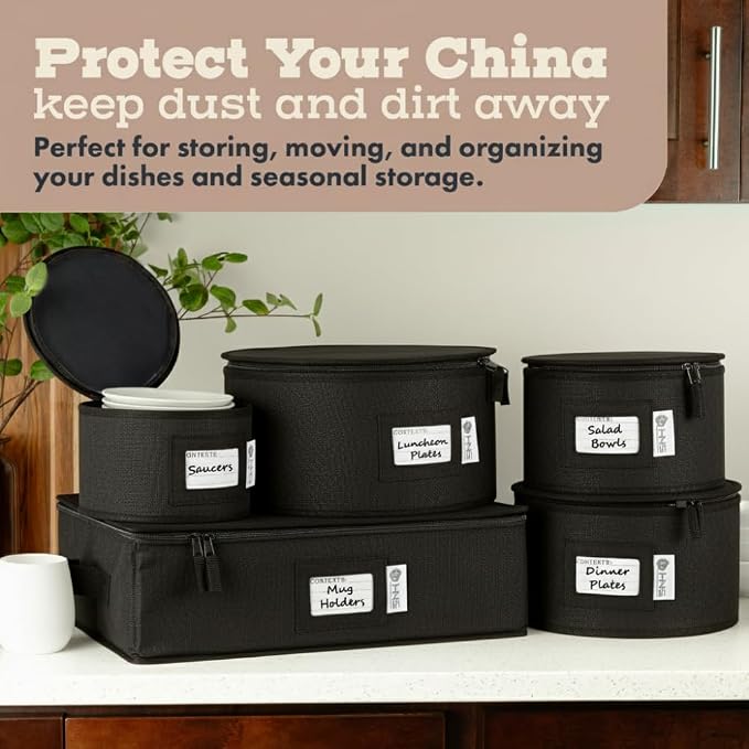 Hard Shell China Storage Containers 5-Piece Set Moving Boxes - Image 4