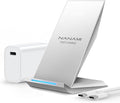NANAMI Fast Wireless Charger, Qi Certified Charging Stand 7.5W Compatible by NANAMI