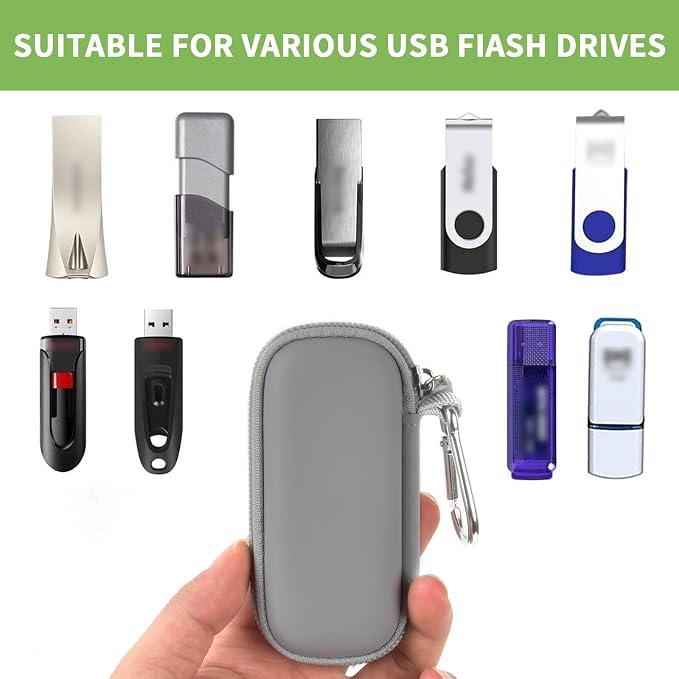 USB Flash Drive Case, SD Card Holder Compatible - Image 2