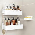 Orimade Shower Caddy 3-Pack, No-Drill Adhesive Shelves by Orimade