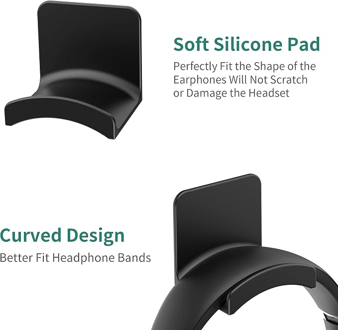 HomeMount Headphone Stand Headset Holder - Image 2