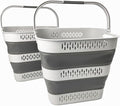 SAMMART 40L Collapsible Plastic Laundry Basket by SAMMART