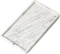 Cork & Mill Marble Tray for Bathroom Countertop, Kitchen Counter, or Catchall by CorkMill