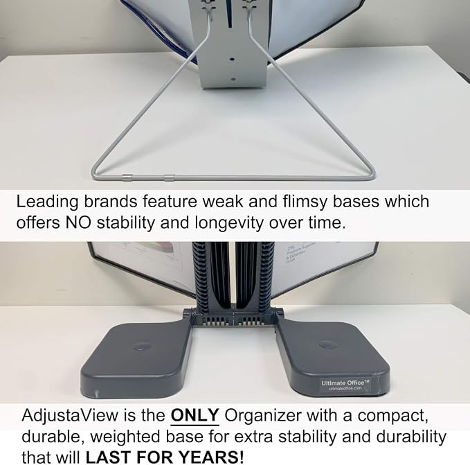 Ultimate Office AdjustaView 20-Pocket Desk Reference Organizer - Image 4
