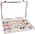 Stratalife Jewelry Organizer Bracelet Organizer Storage Box 12 Grid Stackable by Stratalife